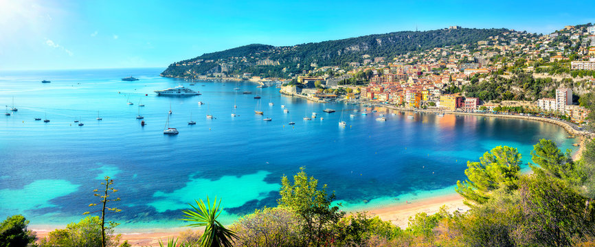 Côte d'Azur, vue panoramique